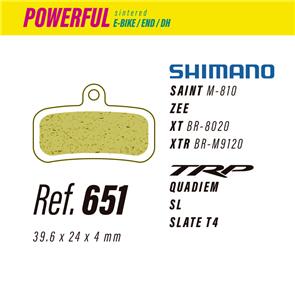 LESS BRAKES SHIMANO POWERFUL 651
