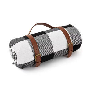 HYPER RIDE LARGE SAND/WATERPROOF PICNIC RUG BIG CHECK - 2M X 2M