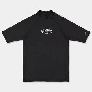 BILLABONG 2026 ALL DAY ARCH PF SS SURF TEE BLACK