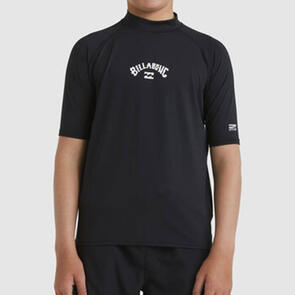 BILLABONG BOYS ALL DAY ARCH RF SS BLACK