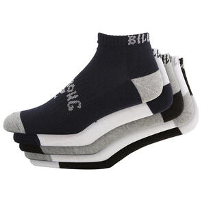 BILLABONG BOYS ANKLE SOCKS 5PK STD SOCKS MULTI
