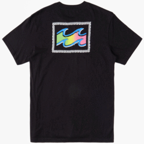 BILLABONG GROMS CRAYON WAVE SS BLACK