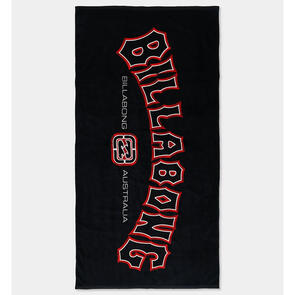 BILLABONG HERITAGE ARCH TOWEL BLACK