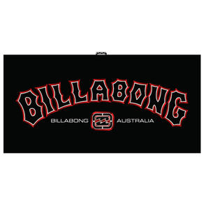 BILLABONG HERITAGE ARCH TOWEL BLACK