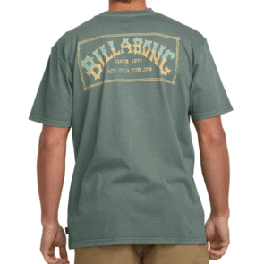 BILLABONG ORIGINAL ARCH PREMIUM WW SS TEE DARK SLATE