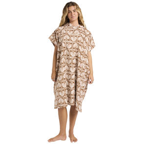 BILLABONG HEAT HOODIE TOWEL MUSHROOM