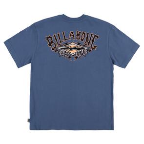 BILLABONG BOYS ARCH BISCUS TEE CHINA BLUE
