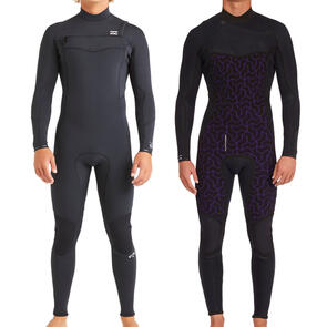 BILLABONG 2024 302 ABSOLUTE NATURAL CZ FULL L/SL FULLSUIT BLACK