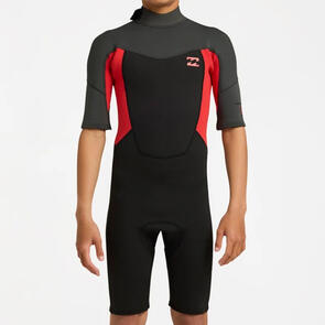 BILLABONG 2026 2/2 BOYS ABSOLUTE CORE S/SL SPRING TRUE RED