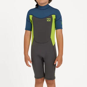 BILLABONG 2026 2/2 TODDLER ABSOLUTE S/SL SPRING FLURO LIME