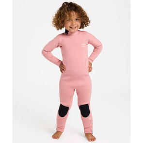 BILLABONG 2026 3/2MM TODDLER GIRLS ABSOLUTE FL FRENCH ROSE