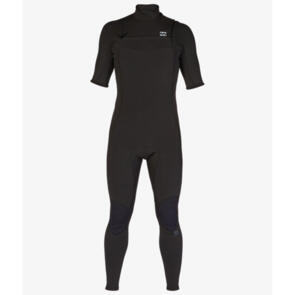 BILLABONG 2024 2/2MM ABSOLUTE CHEST ZIP  GLUED SEAMS BLACK