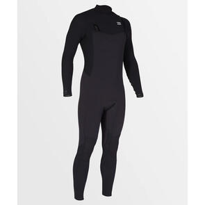 BILLABONG 2/2MM REVOLUTION CHESTZIP STEAMER BLACK