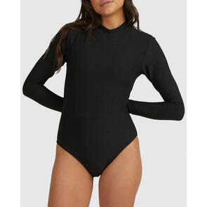 BILLABONG TANLINES BODYSUIT BLACK