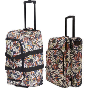 BILLABONG CHECK IN 75L + KEEP IT ROLLIN CARRY ON BLACK SANDS