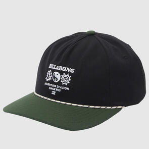 BILLABONG A/DIV STRAPBACK CAP BLACK/GREEN