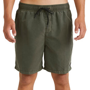 BILLABONG ALL DAY OVD LAYBACK BOARDSHORT DARK MILITARY