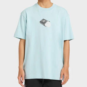 BILLABONG BOYS SPEC WAX SS TEE STERLING BLUE