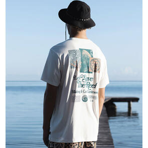 BILLABONG CG LETS SAVE THE REEF SS OFF WHITE