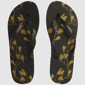 BILLABONG CLASSIC GOLD FLORAL BLACK