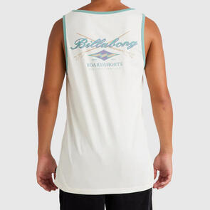 BILLABONG CROSSBOARDS TANK OFF WHITE