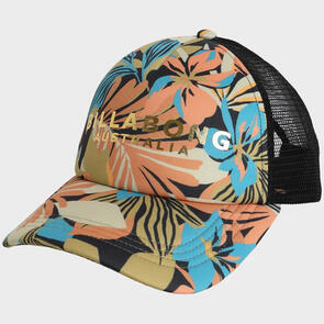 BILLABONG DES TROPIQUES TRUCKER BLACK TROPICAL