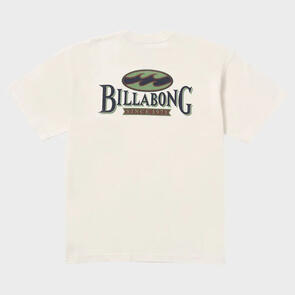 BILLABONG DOUBLE SPREAD OG SS OFF WHITE