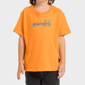 BILLABONG GROMS SPEC 73 SIGNAL TEE DUSTY ORANGE