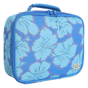 BILLABONG HAPPY HIBISCUS LUNCH BOX TIDAL BLUE