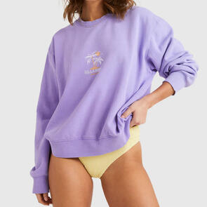 BILLABONG PALMY BROOKLYN CREW PURPLE PUNCH