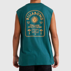 BILLABONG PORTAL MUSCLE SCREEN REAL TEAL