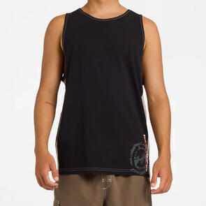 BILLABONG SPEC 73 BLAST TANK SCREEN OFF BLACK