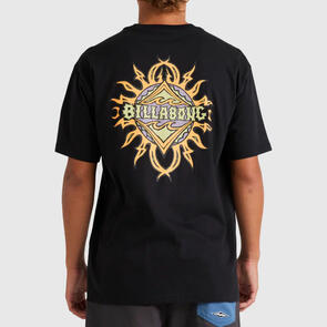 BILLABONG SUN UP SS TEE BLACK