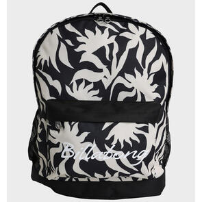 BILLABONG TIKI BACKPACK BLACK WHITE
