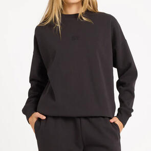BILLABONG WAVE ESSENTIALS CREW OFF BLACK
