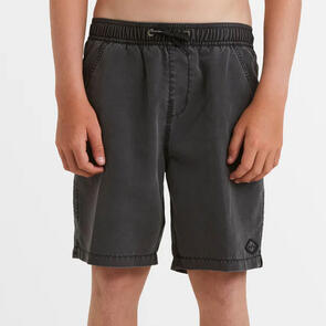 BILLABONG YOUTH ALL DAY OVD LAYBACK BOARDSHORT WASHED BLACK