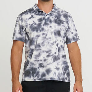 BIRDS OF CONDOR BANKS POLO BLACK TIEDYE