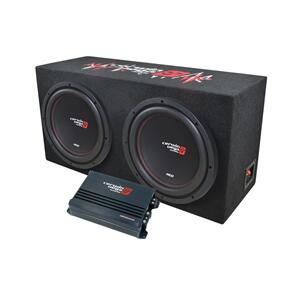 CERWIN VEGA XED 12" SUBWOOFER AND ENCLOSURE WITH AMPLIFIER BASSKIT PACKAGE