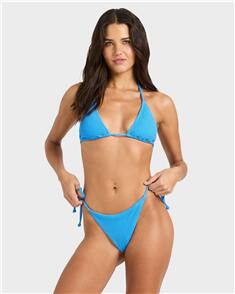BILLABONG WOMENS RISING TIDE REMI TRIANGLE BIKINI TOP TRUE BLUE