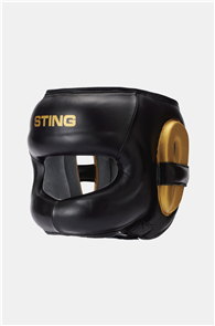 STING EVOLUTION FACE SHIELD BLACK / GOLD 