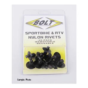 BOLT BLT20057SRIV BOLT M7 NYLON PUSH/PRY RIVETS - 2005-7RIV (PKT OF 10)