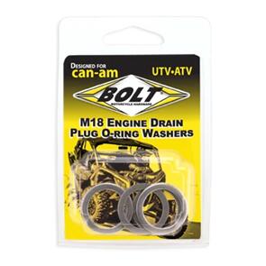 BOLT BLTCANALM18 BOLT CAN AM ENGINE DRAIN PLUG 12X24MM (5PK)