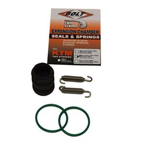 BOLT BLTEUEX105150CC BOLT EXHAUST O-RING PACK KTM 105-150 00-