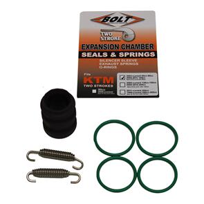 BOLT BLTEUEX6585CC BOLT EXHAUST O-RING PACK KTM 65-85 02-