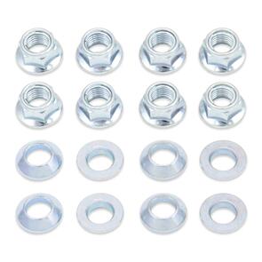 BOLT BLTLUGS LUG LOCKS SILVER (PKT OF 8)