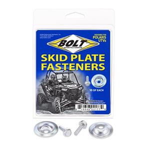 BOLT BLTRZRSKDPLT BOLT UTV SKID PLATE FASTENERS WASHER/BOLT - RZRSKID 20 EA