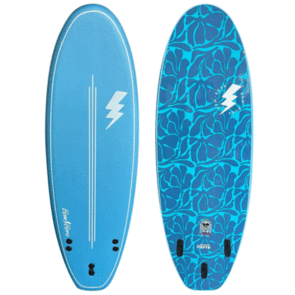 BOM BORA SOFTBOARD - BLUE LEAVES 5'6"