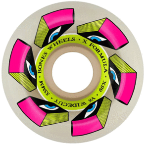 BONES WHEELS X-FORMULA - LOOK BOOK - V6 WIDECUT 99A 53MM WIDE