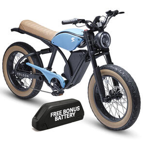 VOLCON BRAT ELECTRIC 750W BIKE BLUE