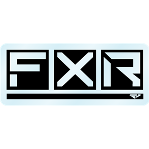 FXR BOX STICKER 10" - BLACK